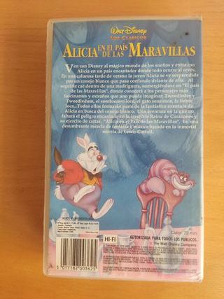 VHS Alicia en el País de las Maravillas (Español)