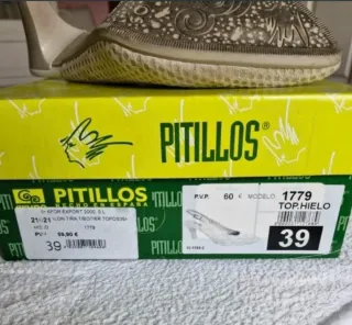 Zapatos Pitillos Beige Tacón Slingback