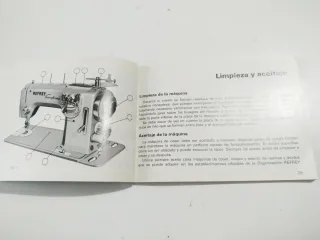 Manual Refrey Instrucciones Máquina Coser