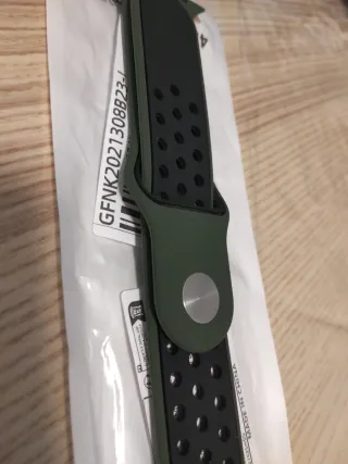 Correa Silicona Apple Watch Deportiva Verde
