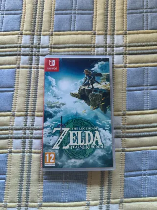Caja Zelda Tears of the Kingdom Nintendo Switch
