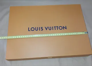 Caja Louis Vuitton Naranja Cartón