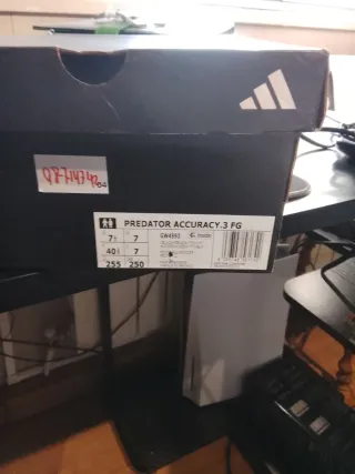 Botas de fútbol Adidas Negras