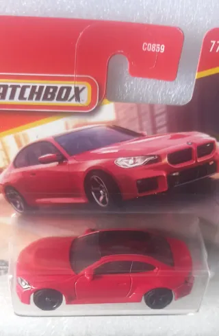 Matchbox 2023 BMW M2 Vermelho