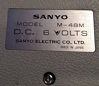LETTORE/REGISTRATORE DI STEREO7 SANYO mod: M-48M