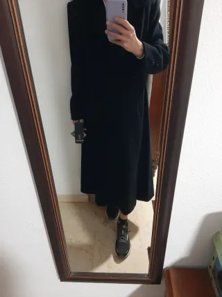 Abrigo de señora negro