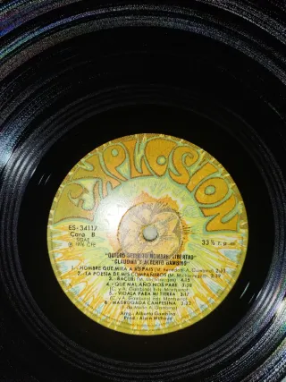 Vinilo Claudina y Alberto Gambino