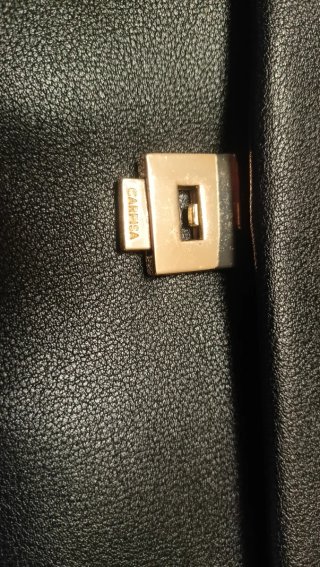 Carpisa borsa donna nera e oro nuova