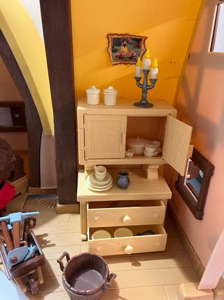 Casa de Blancanieves de juguete