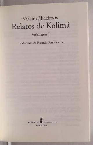 Relatos de Kolimá