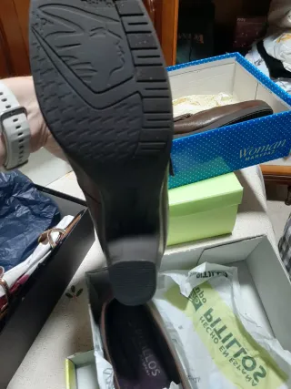 Calzado de señora Pitillos marrón