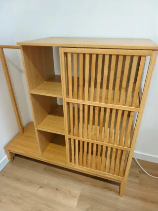 Mueble de bambú Ikea Nordkisa