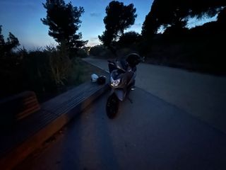 Symphony 125cc SR Gris y Roja