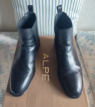 Botines Alpe de Piel Couture
