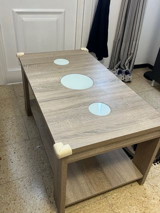 Mesa de salón elevable