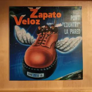 Vinilo Zapato Veloz - Ponti "Country" la pared