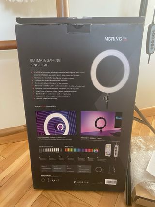 Aro de Luz Profesional Mars Gaming MGRING