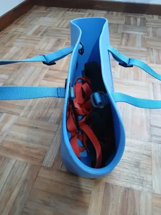 Transportín para perros azul
