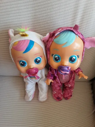 Bebé Llorón Unicornio y Bebé Llorón murciélago