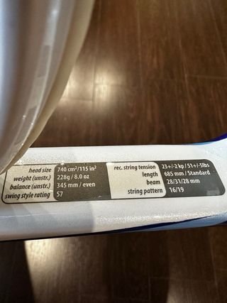 Raqueta Head Airflow 7 228g Tenis / Frontenis