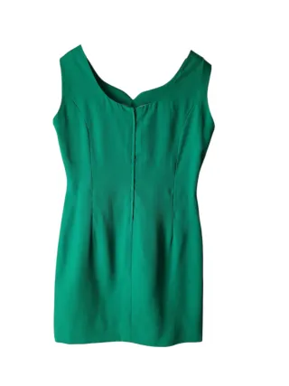 Conjunto Vestido y Chaqueta Verde Talla 44