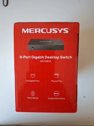Switch Gigabit MERCUSYS 8 Puertos
