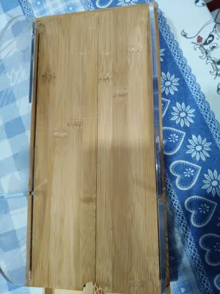 Tagliere pane Mulino Bianco legno e plastica