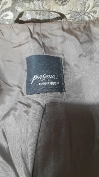 Giacca donna fantasia floreale grigio