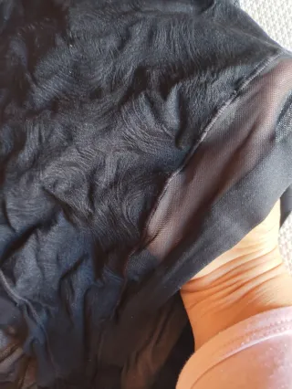 Body Selene Negro Transparente