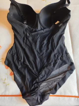 Body Selene Negro Transparente