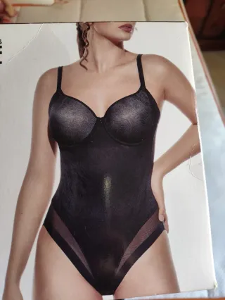 Body Selene Negro Transparente