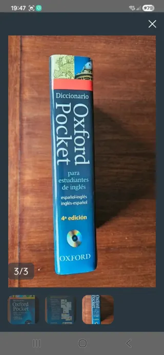 Diccionario Oxford Pocket para estudiantes de i...