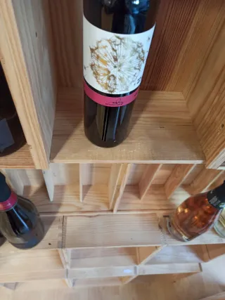 Estantería madera reciclada artesanal 6 niveles