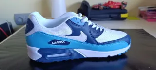 Zapatillas  Nike Azul Blanco