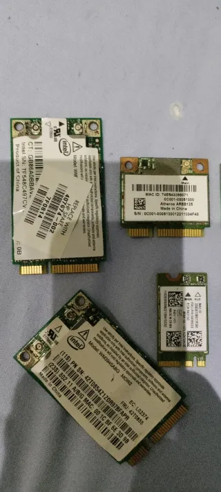 Conjunto di schede WiFi Intel Qualcomm Anatel