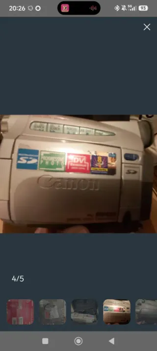 Videocámara Canon MV425 Kit