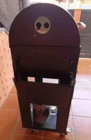 Barbacoa Carbón y Leña Negra