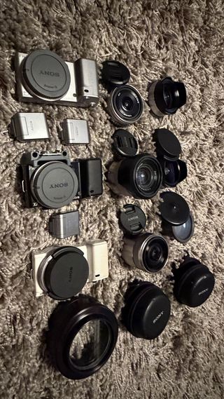Equipo fotosub Sony