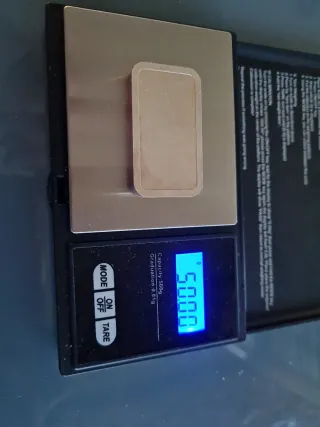 Lingote Plata Degussa 50g 999