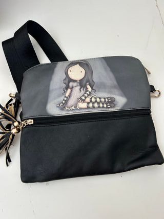 Bolso Gorjuss Negro y Gris