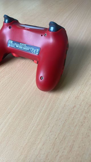 Lote 2 mandos PS4 camuflaje ROJO Y AZUL