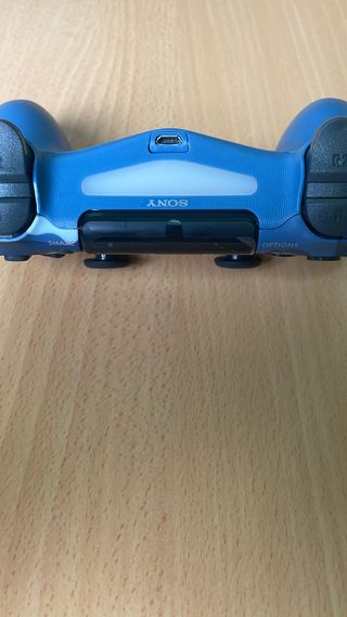 Lote 2 mandos PS4 camuflaje ROJO Y AZUL