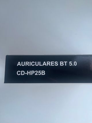 Auriculares Bluetooth 5.0 EURO LIFE Negros (nuevo)