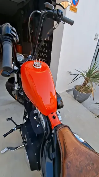 Harley Davidson Forty-Eight Naranja