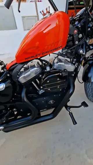 Harley Davidson Forty-Eight Naranja