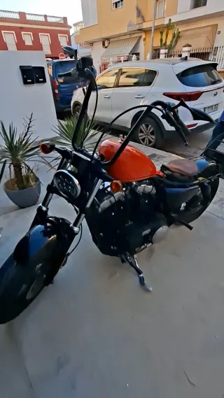Harley Davidson Forty-Eight Naranja