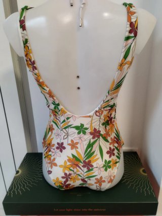Costume intero floreale taglia M