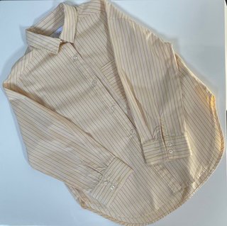 Camicia Zara righe 9 anni beige a righe lilla