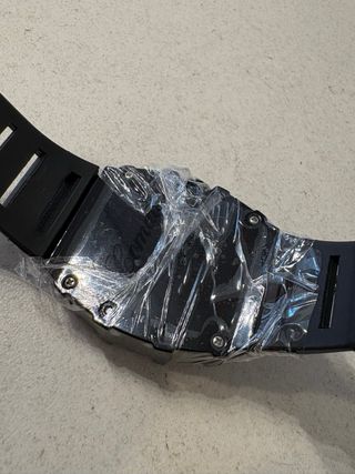 Reloj Skeleton Negro y Dorado