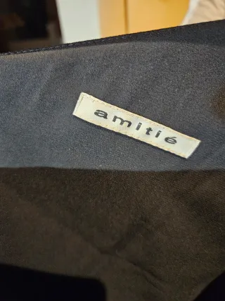 Vestido fiesta negro Amitie